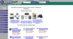 Desktop Screenshot of hippodeals.com